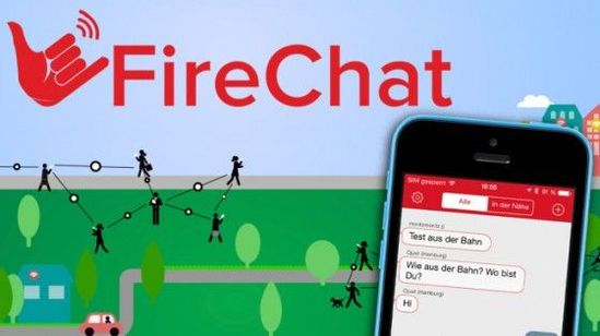 “无网络也可通信”的Firechat像病毒一样蔓延